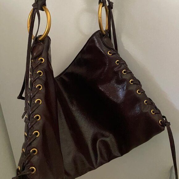 ZARA EYELET SHOULDER BAG - Picture 7 of 8